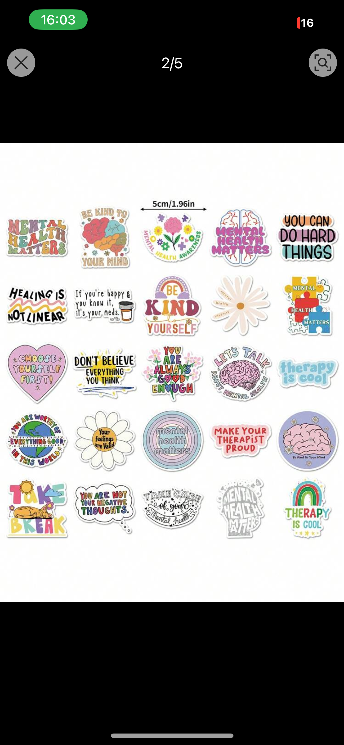 Positive Energy Inspirational Stickers