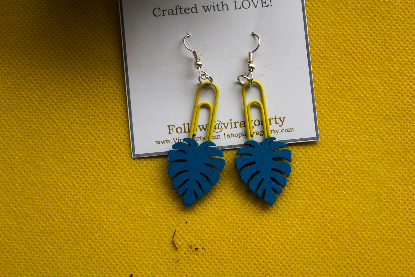 Monstera Cascade Earrings