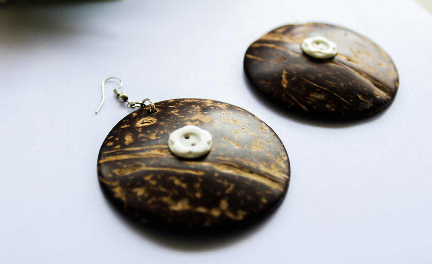 Rustic Elegance Round Dangles