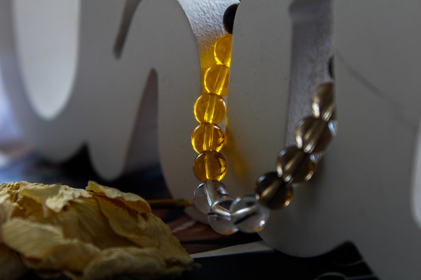 Citrine, Pyrite - Tiger's Eye