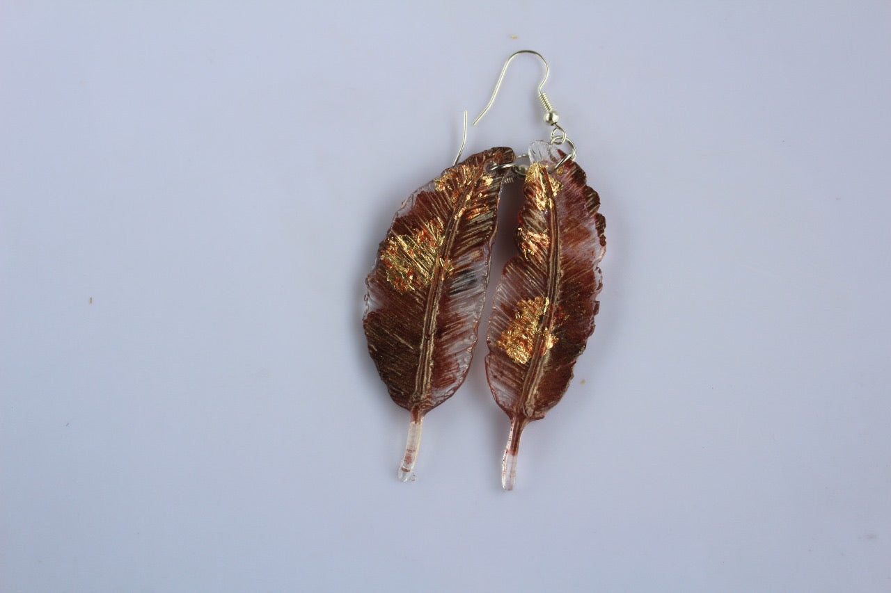 Nature-Inspired Leaf Earrings – Effortless Elegance