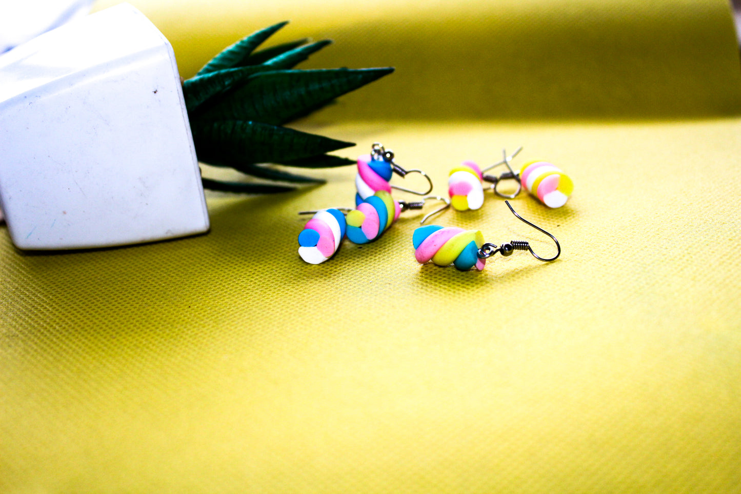 Marshmallow Colorful Dangles