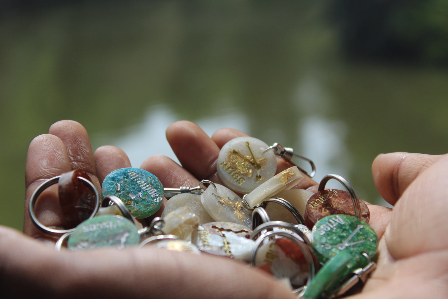 Zodiac Oscillation Key Rings & or Phone Accessories