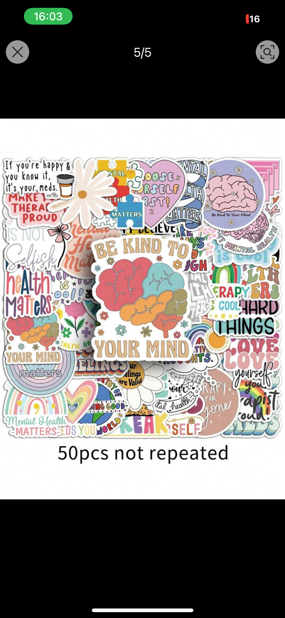 Positive Energy Inspirational Stickers