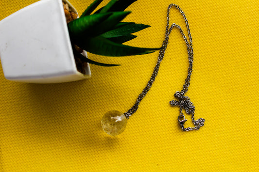 Eternal Wish Dandelion Necklace