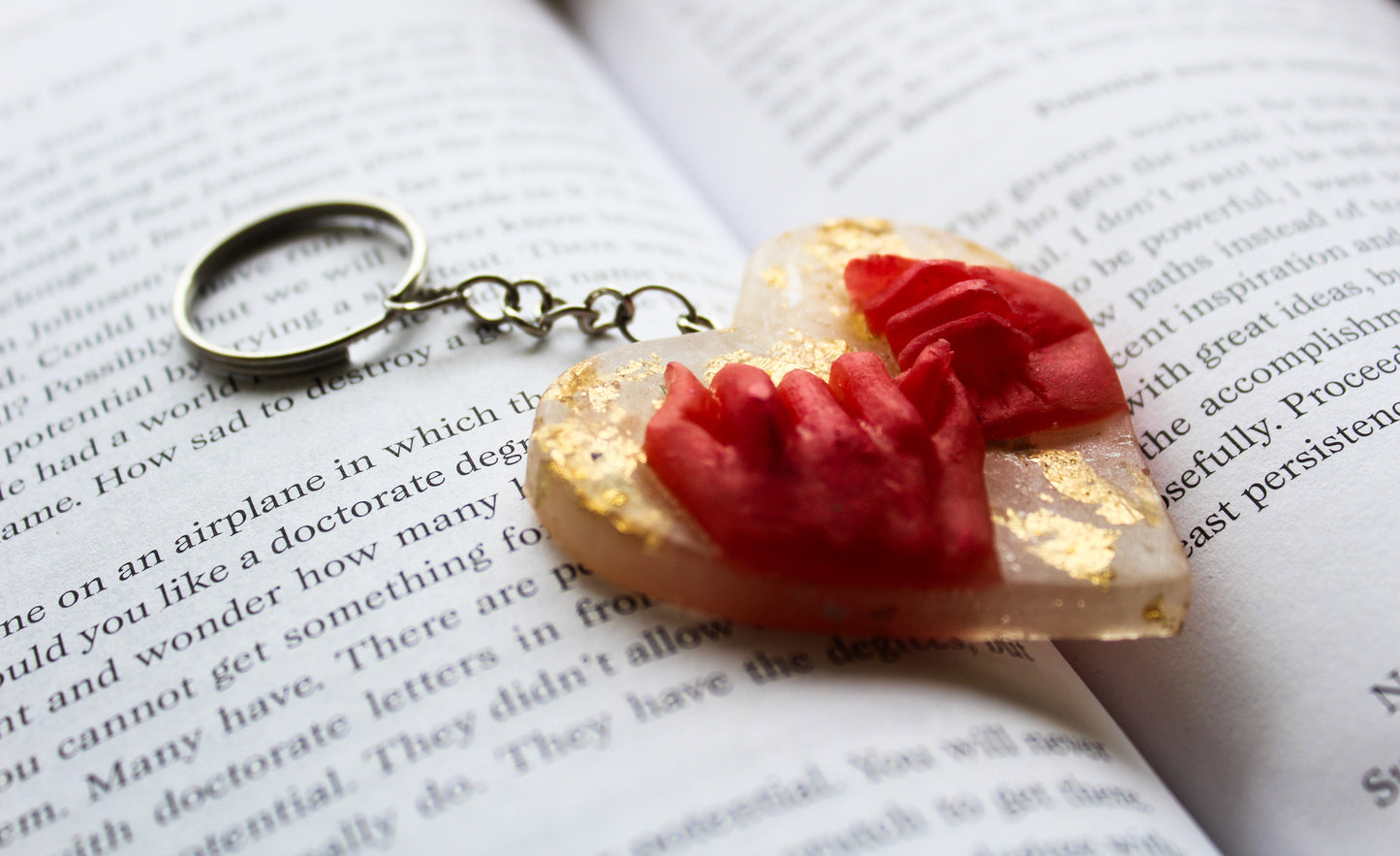 Eternal Promise Heart Keyring