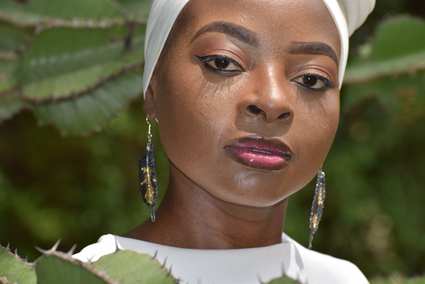 Nature-Inspired Leaf Earrings – Effortless Elegance